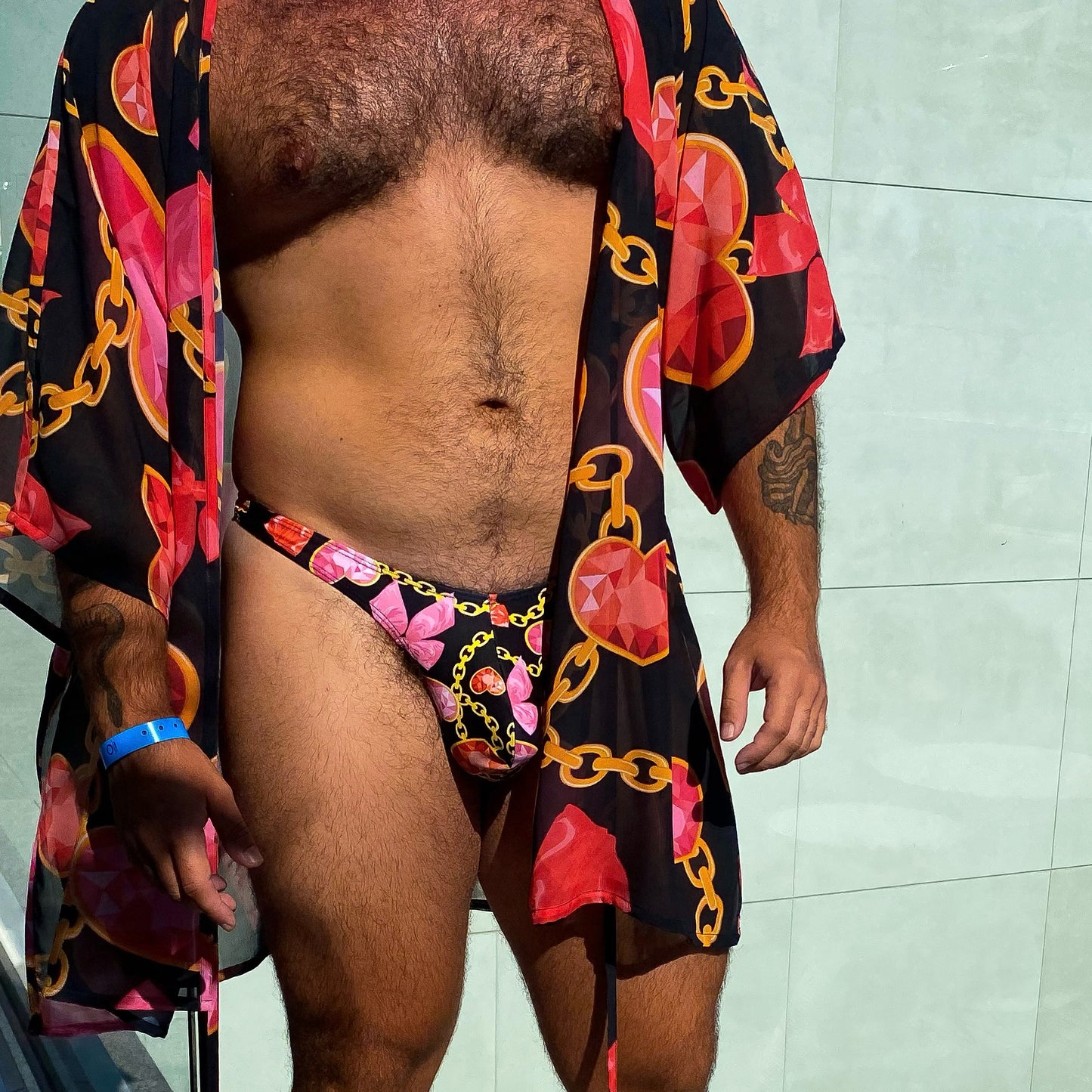 Chained Hearts Thong