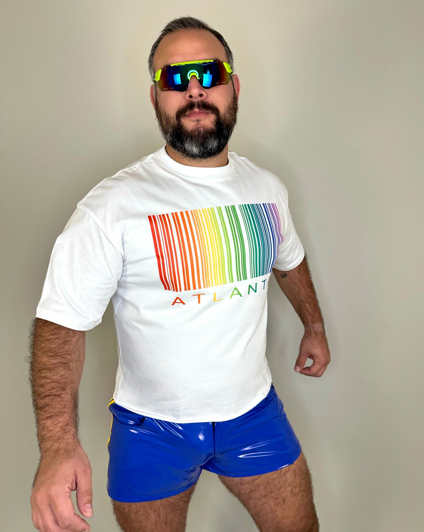 Atlanta Pride Oversized Tee (White)