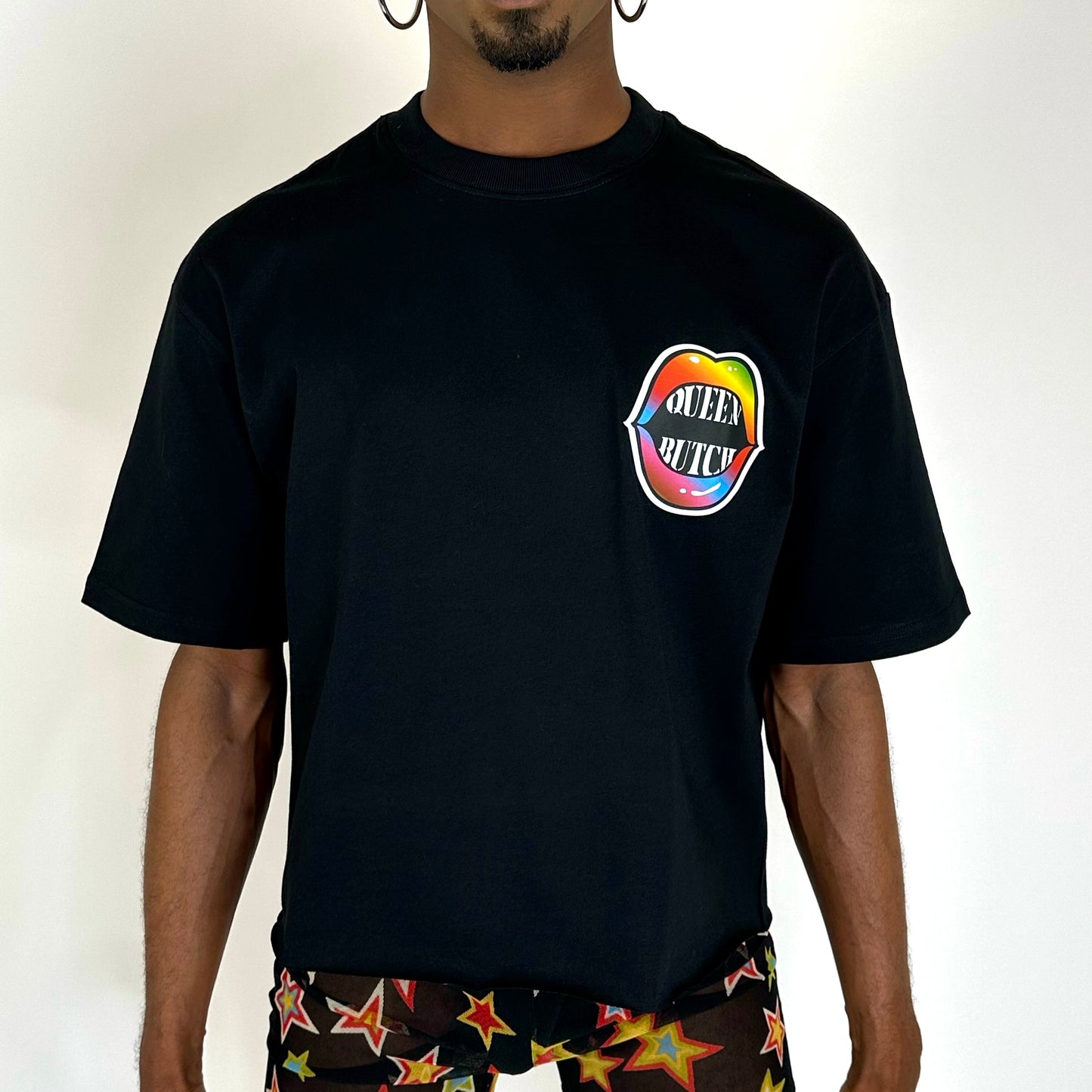 Queen Butch Oversized Tee (Black)