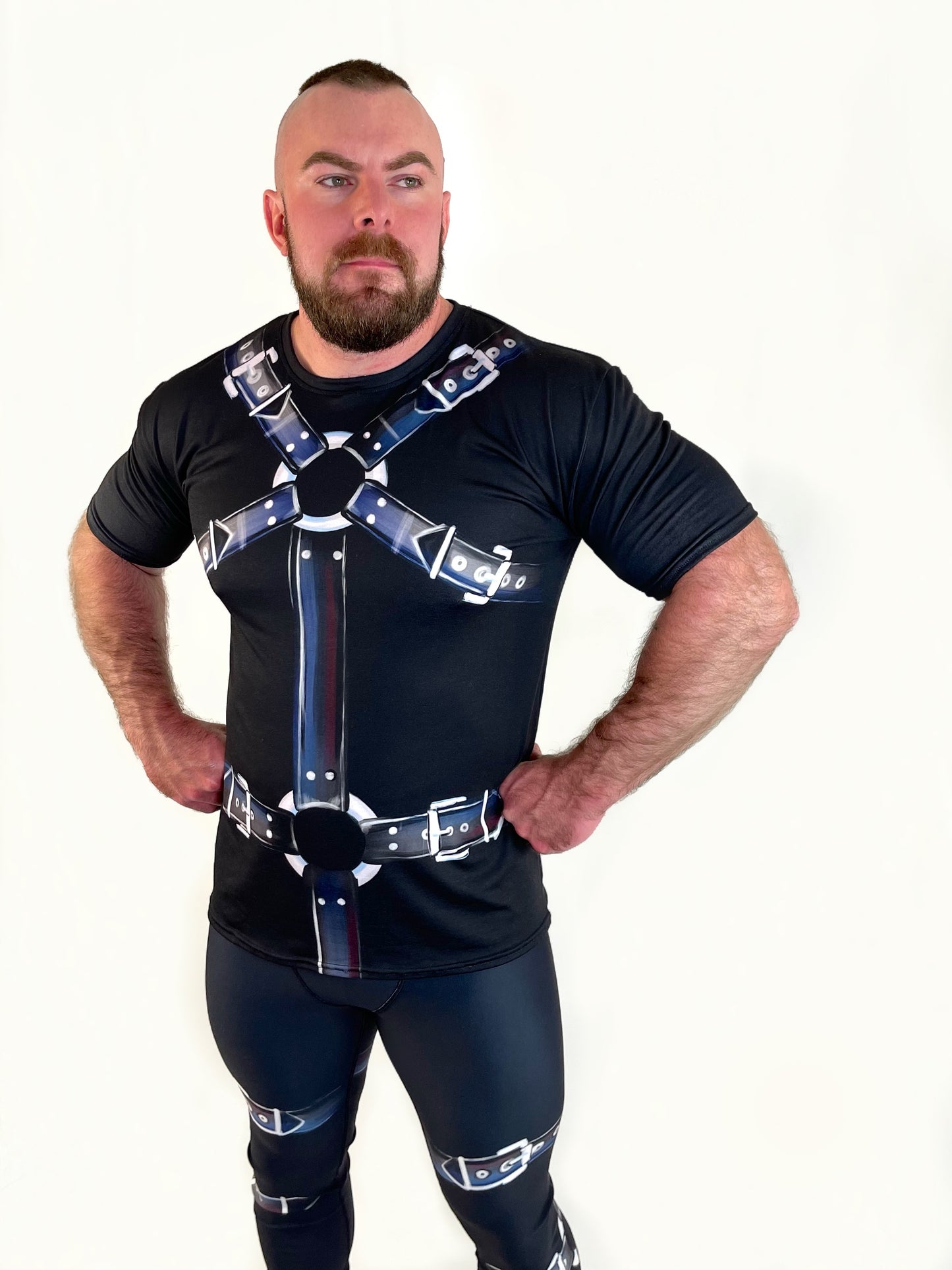 Harness Leggings Noir