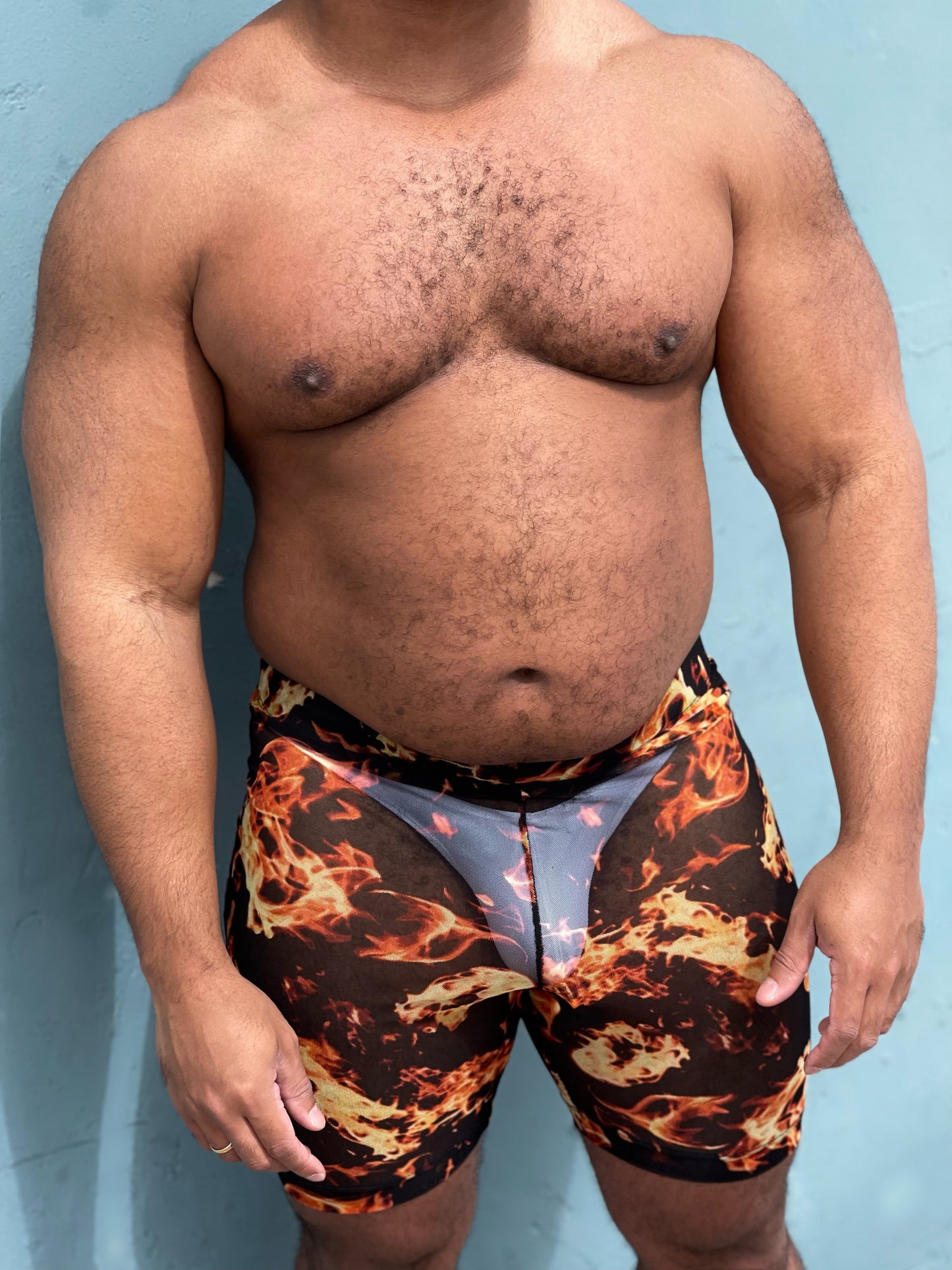 Flamer Biker Shorts