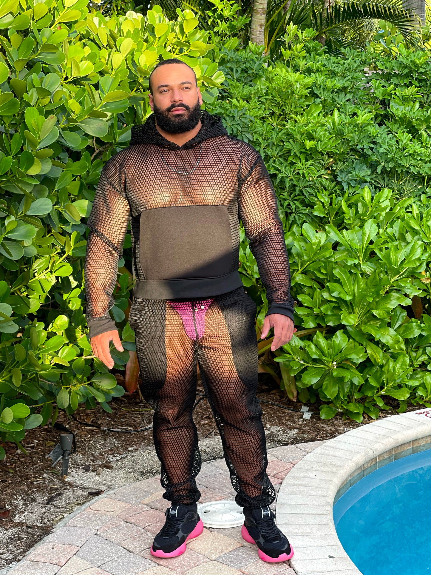 Black Infinity Joggers