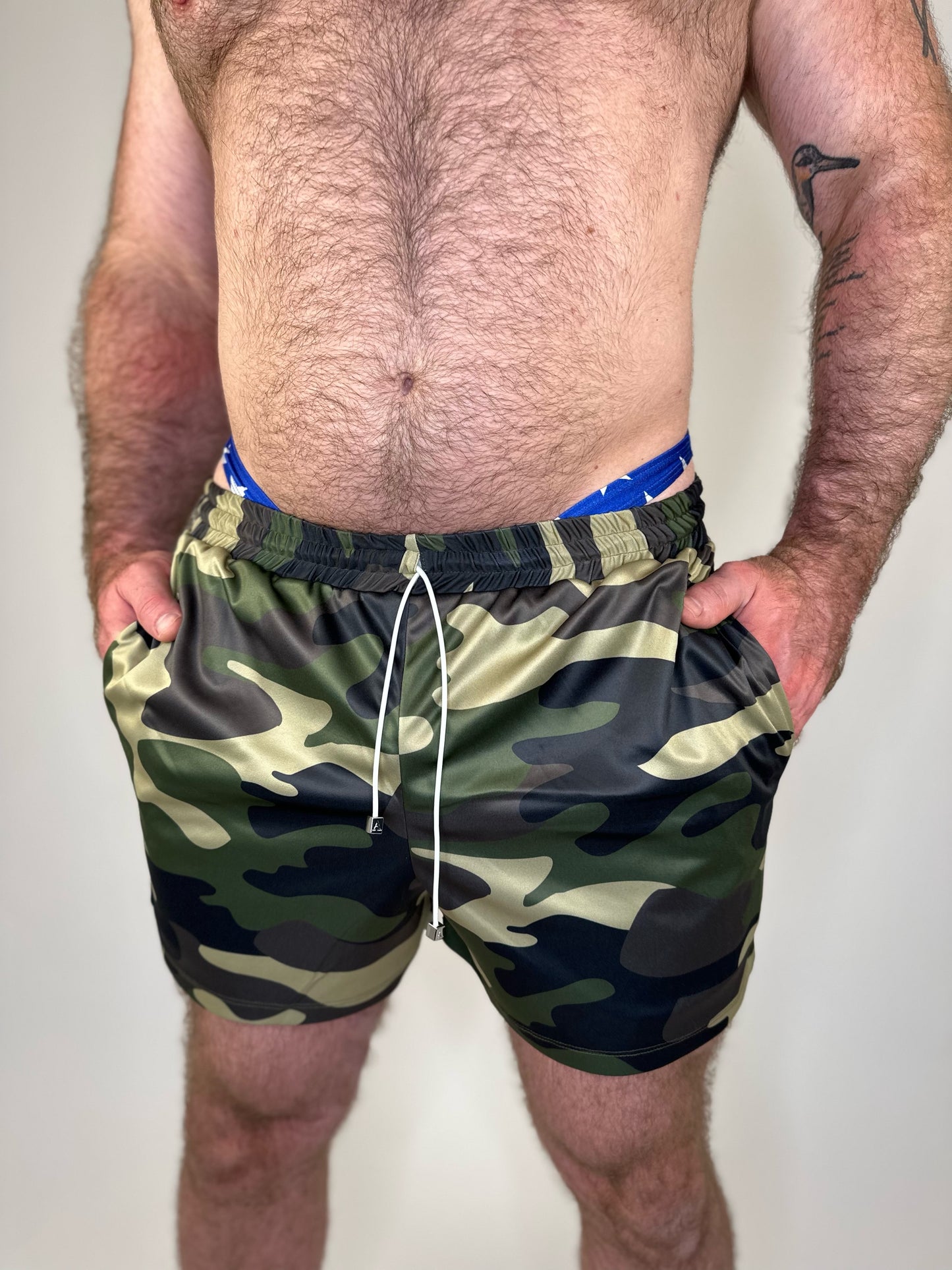 Camo USA Shorts