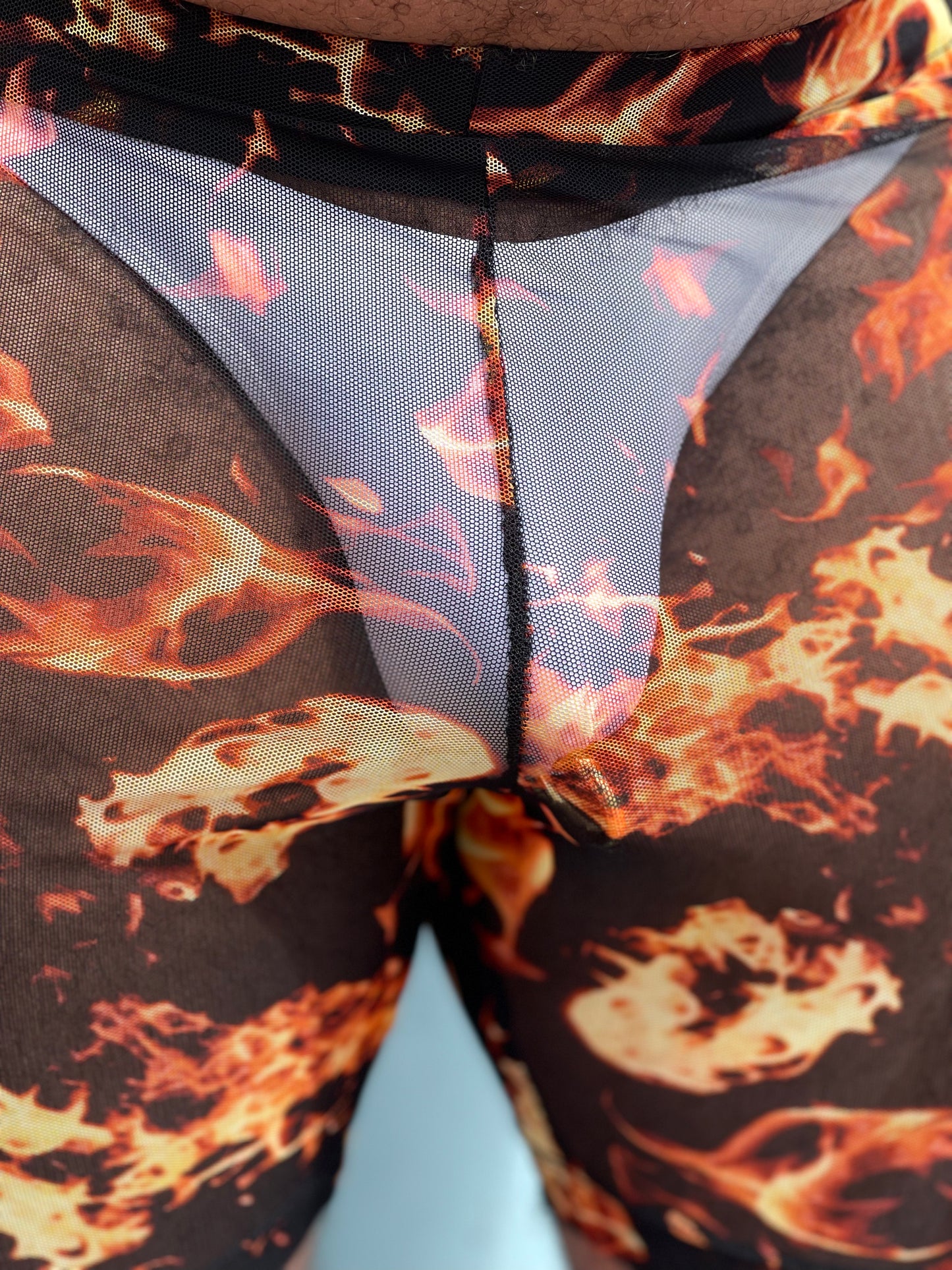 Flamer Biker Shorts
