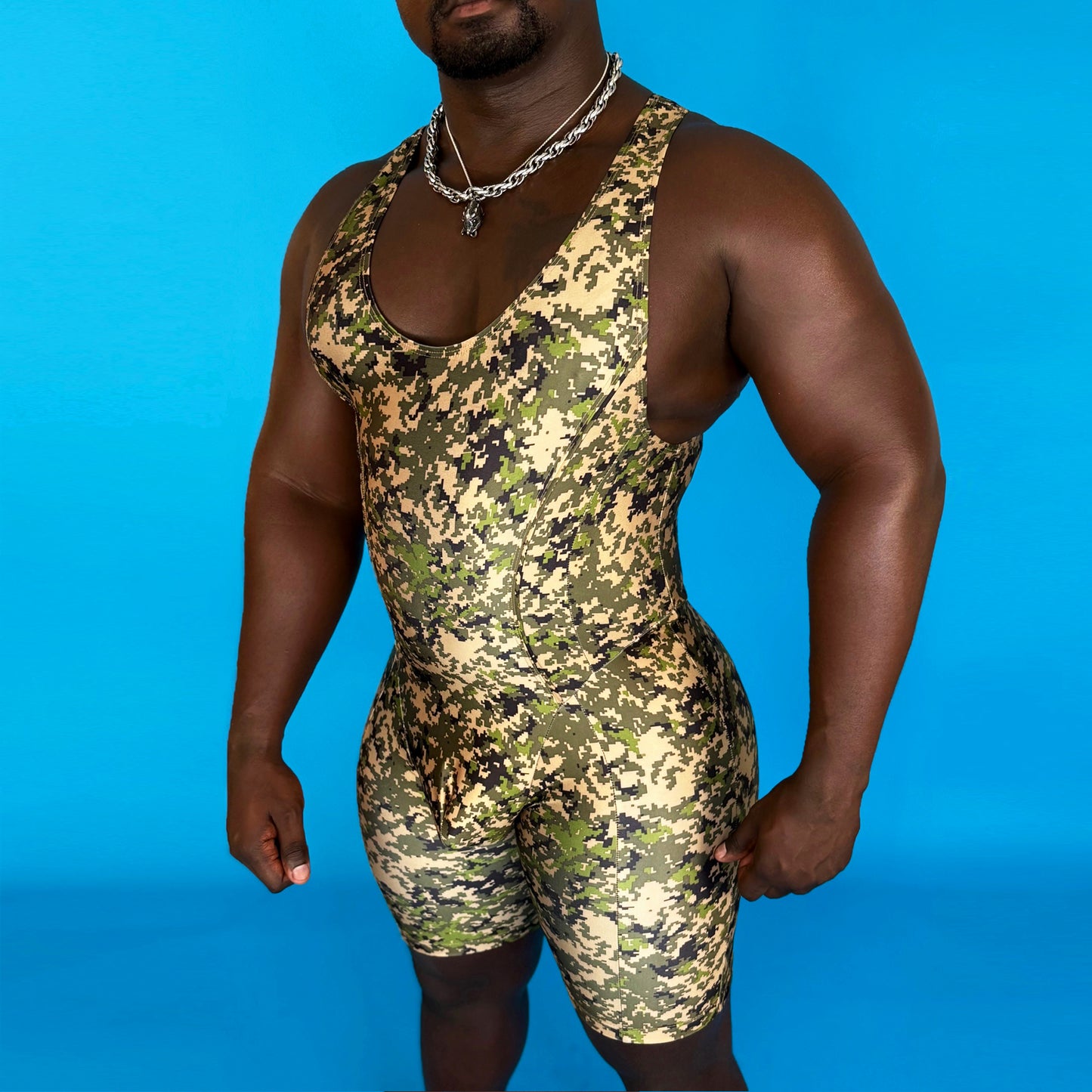 Camo Pixel Viper Singlet