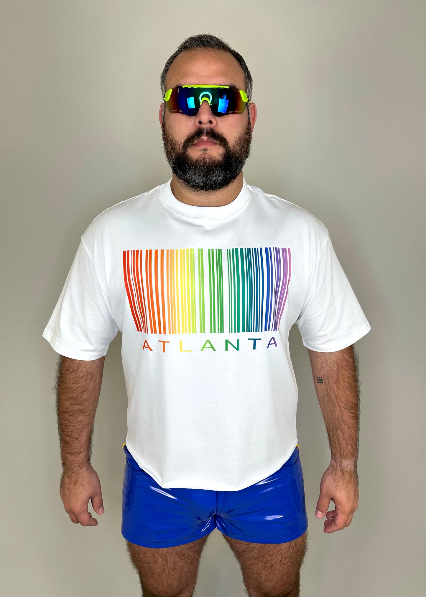 Atlanta Pride Oversized Tee (White)
