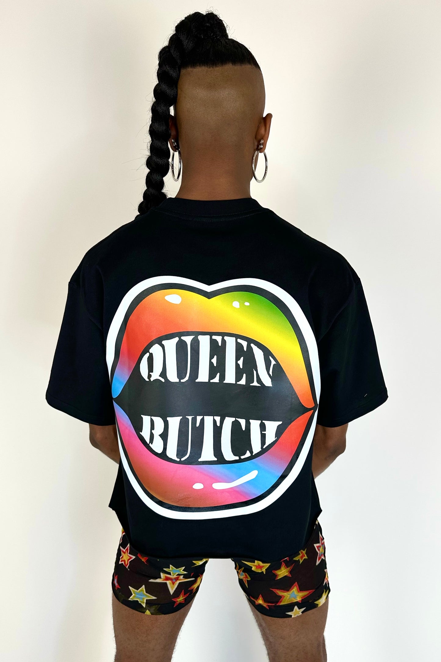 Queen Butch Oversized Tee (Black)