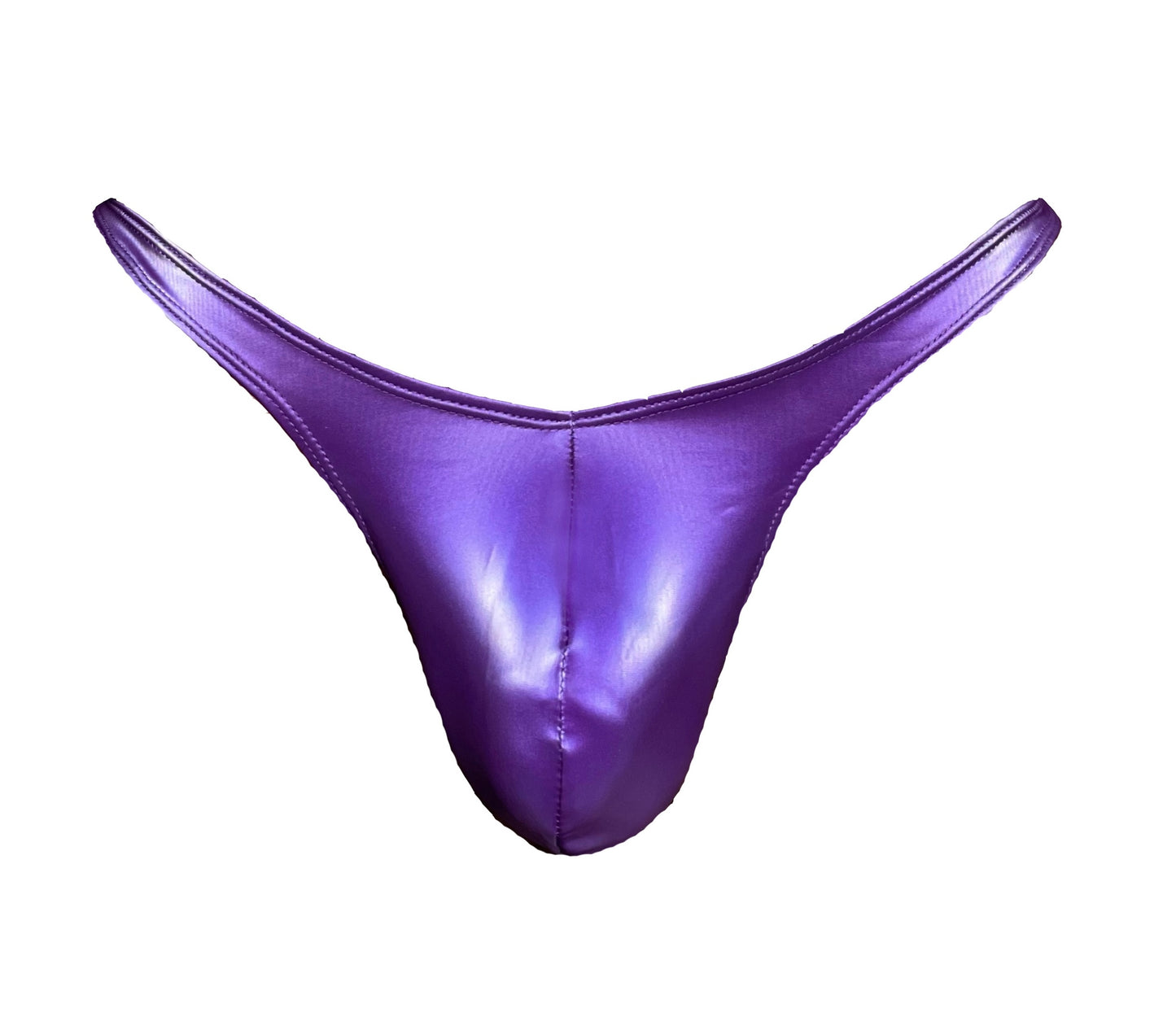 Violet Iridescent Thong